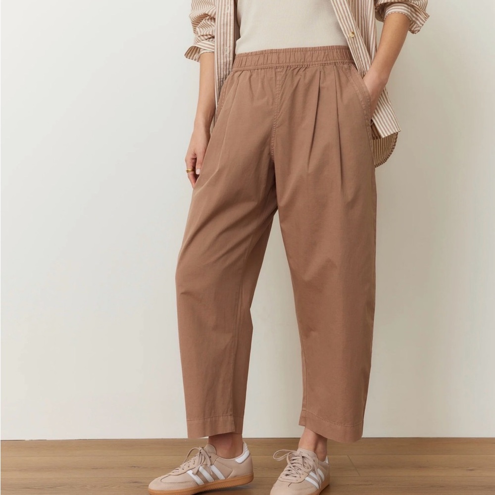 Marine Layer Kyra Poplin Barrel pants